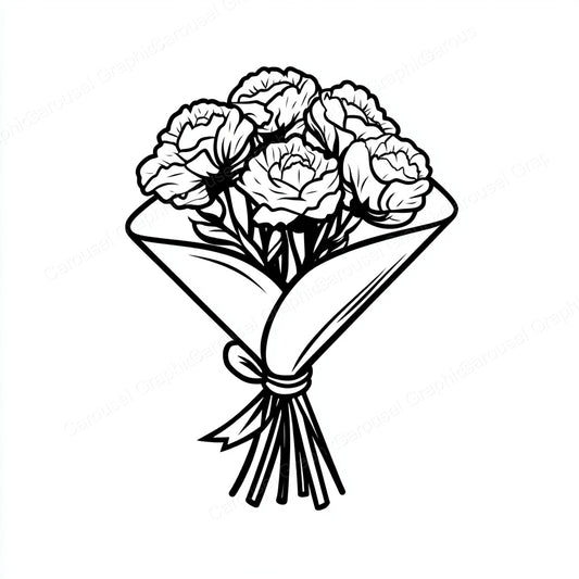 Carnation Vector Graphic preview