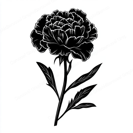 Carnation Vector Graphic preview