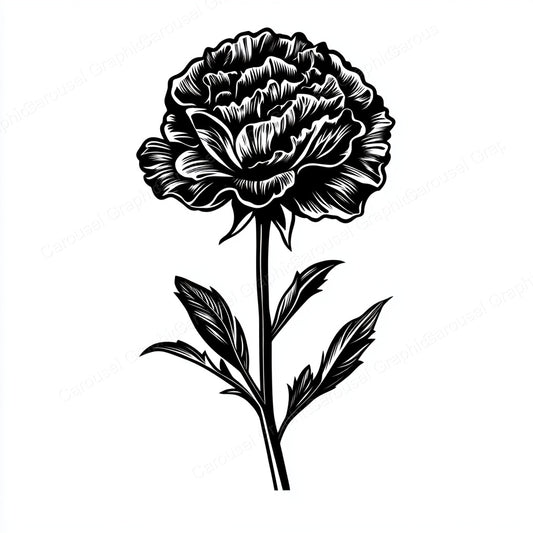 Carnation Vector Graphic preview