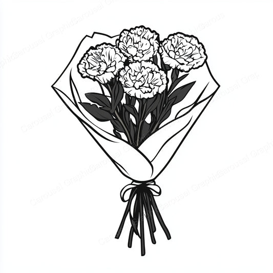 Carnation Vector Graphic preview