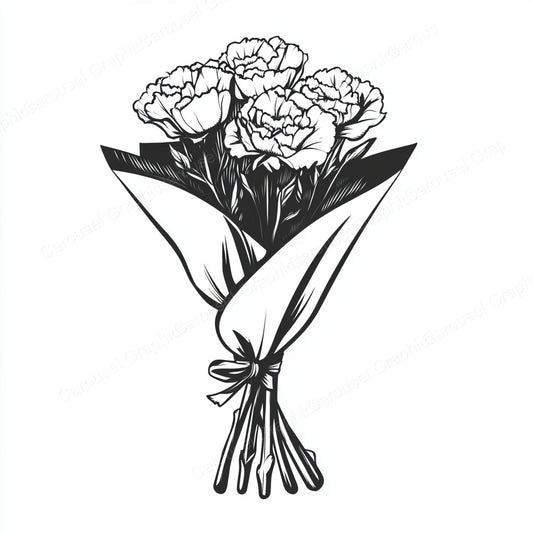 Carnation Vector Graphic preview