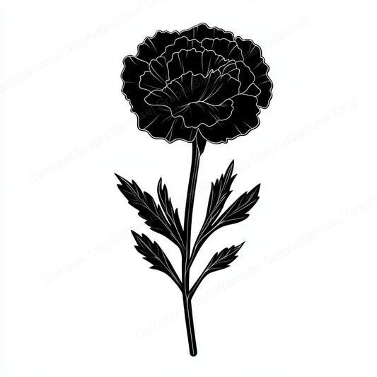 Carnation Vector Graphic preview