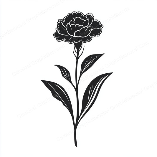 Carnation Vector Graphic preview