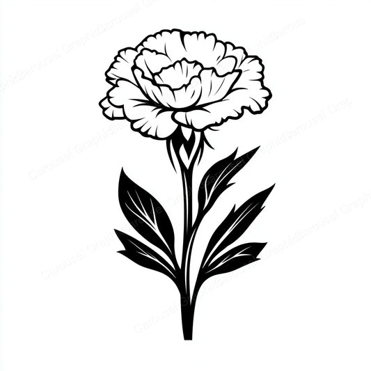 Carnation Vector Graphic preview