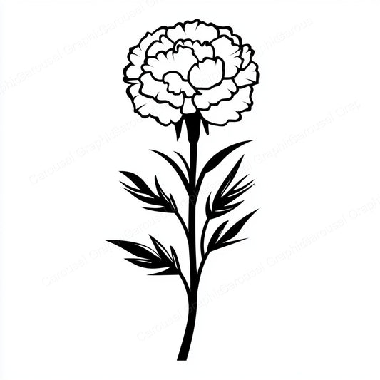 Carnation Vector Graphic preview