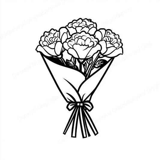 Carnation Vector Graphic preview