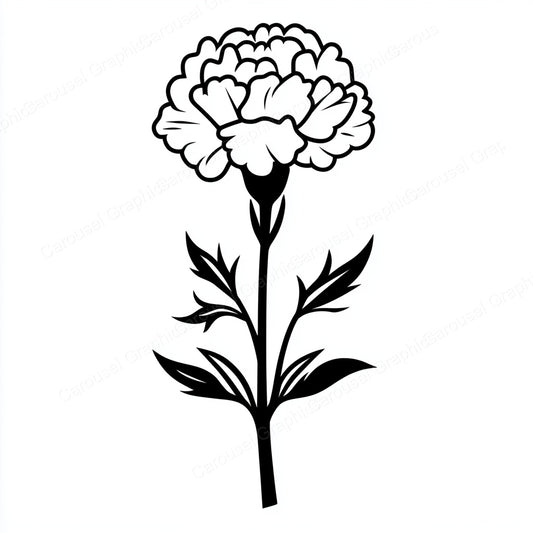 Carnation Vector Graphic preview