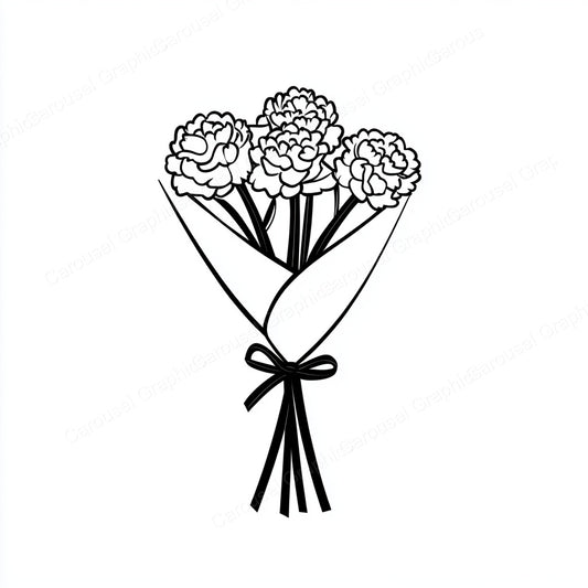 Carnation Vector Graphic preview