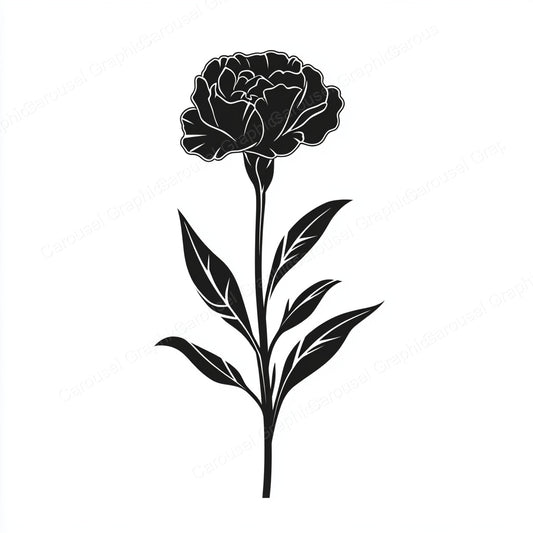 Carnation Vector Graphic preview