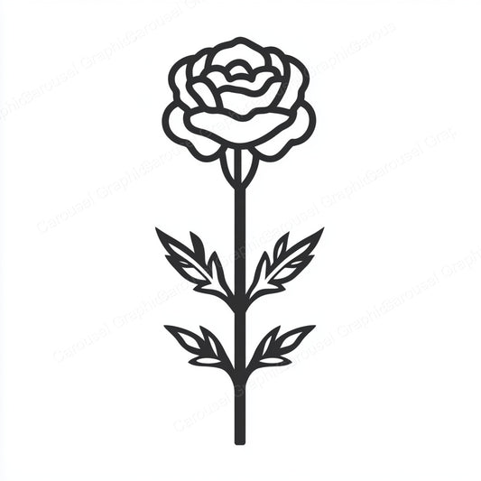 Carnation Vector Graphic preview
