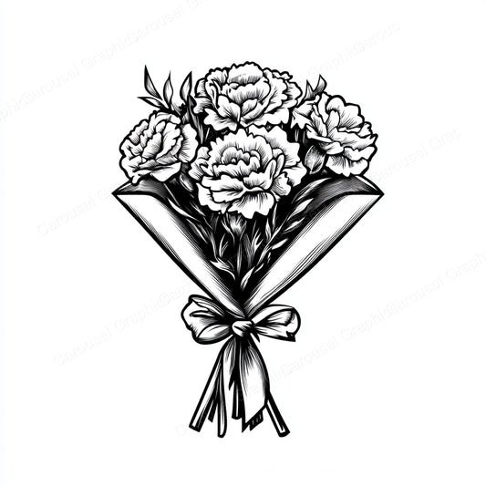 Carnation Vector Graphic preview