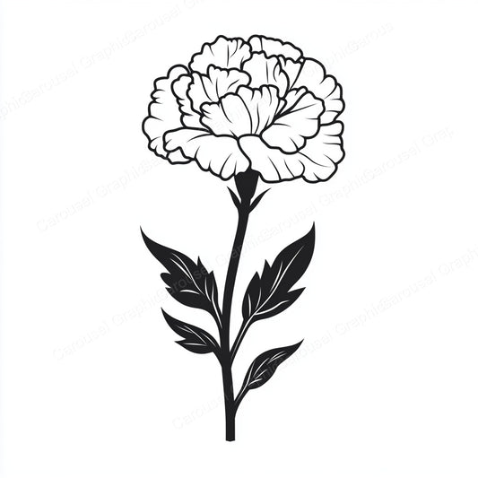 Carnation Vector Graphic preview