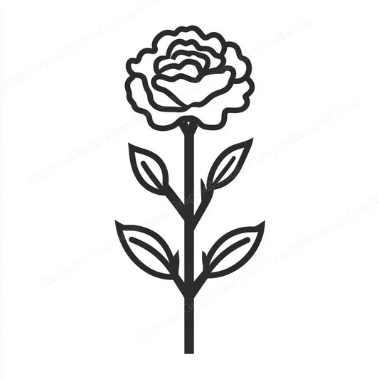 Carnation Vector Graphic preview