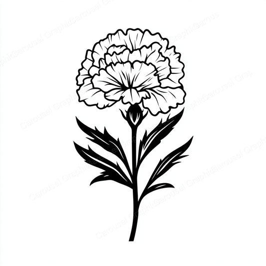 Carnation Vector Graphic preview