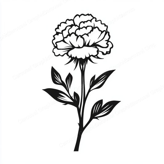 Carnation Vector Graphic preview