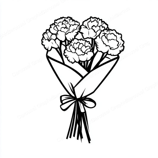 Carnation Vector Graphic preview