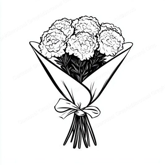 Carnation Vector Graphic preview