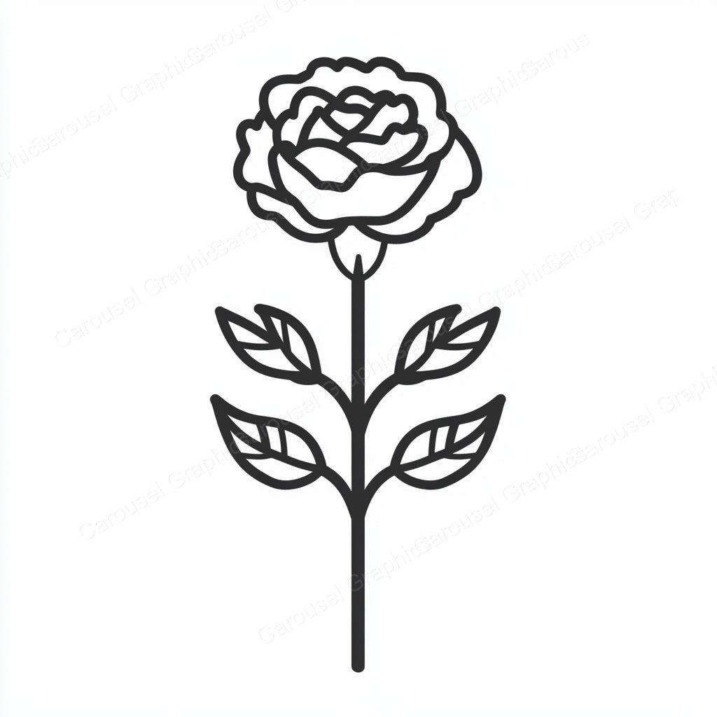 Carnation Vector Graphic preview