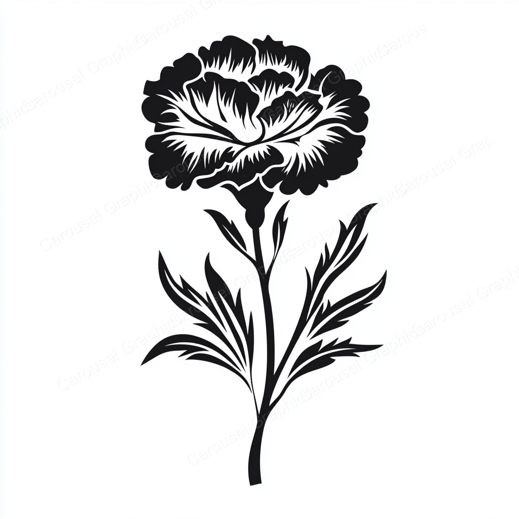 Carnation Vector Graphic preview
