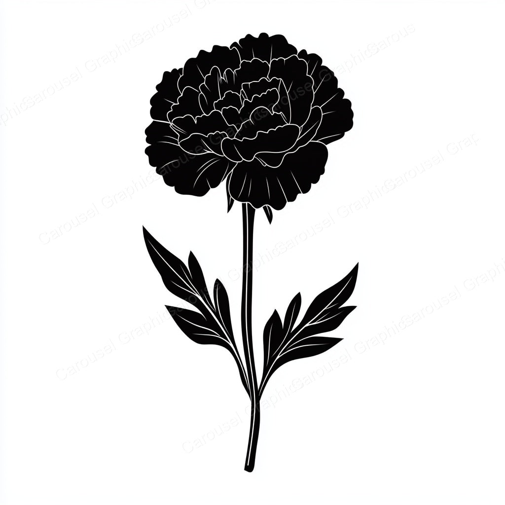 Carnation Vector Graphic preview