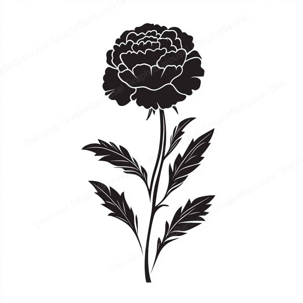 Carnation Vector Graphic preview