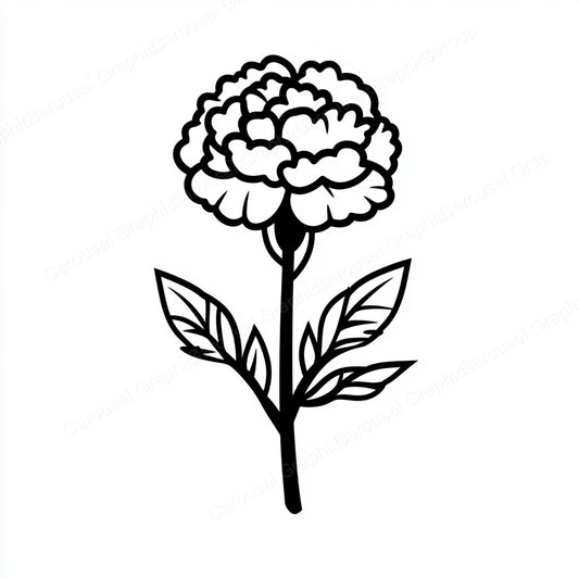 Carnation Vector Graphic preview