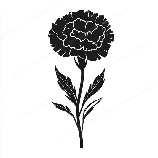 Carnation Vector Graphic preview