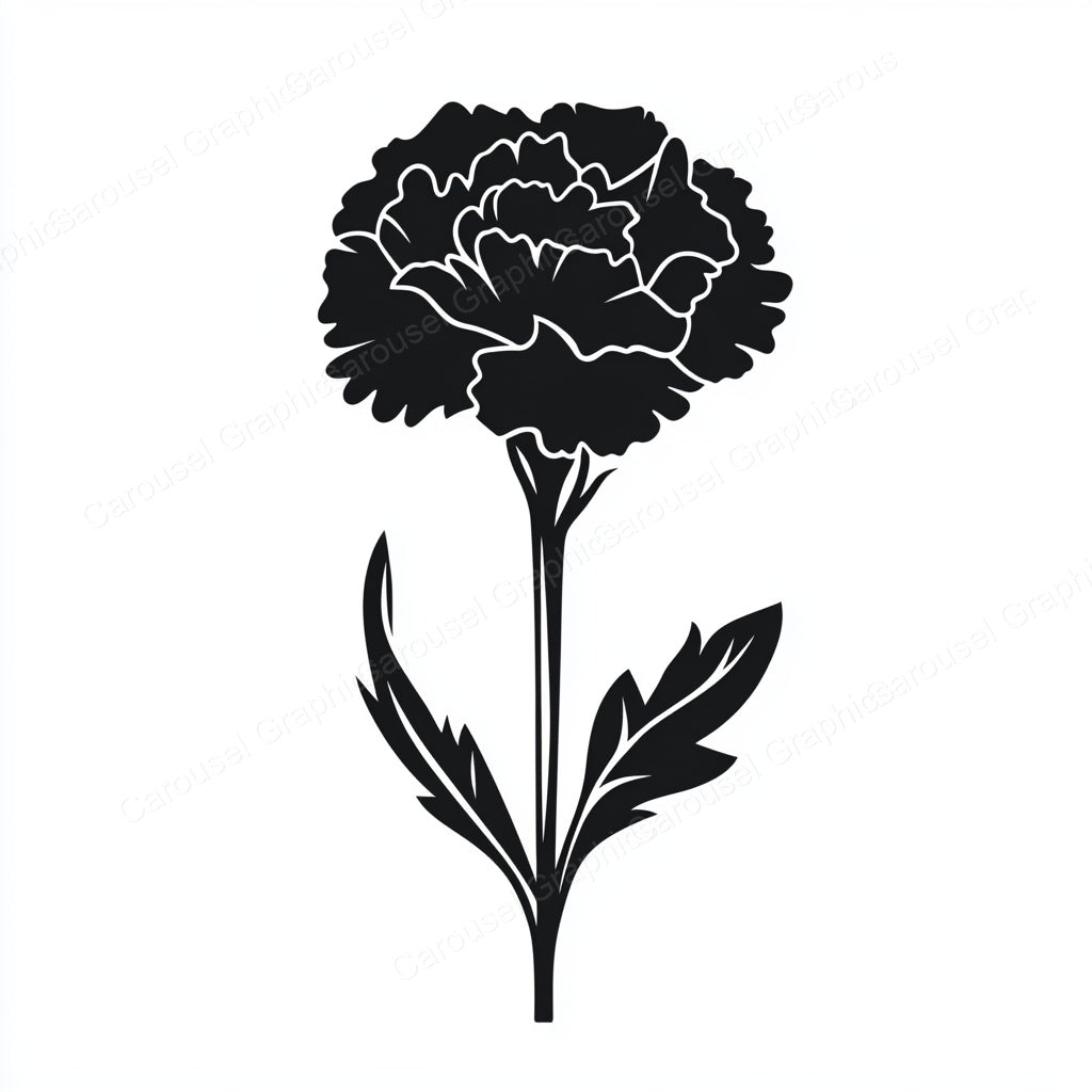 Carnation Vector Graphic preview