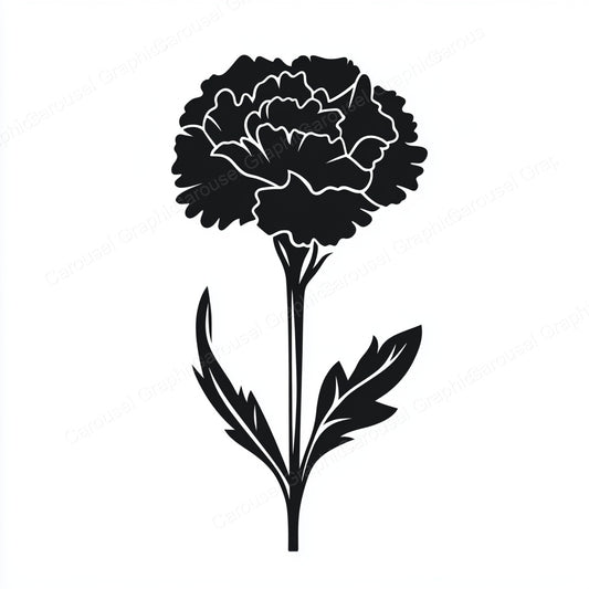 Carnation Vector Graphic preview
