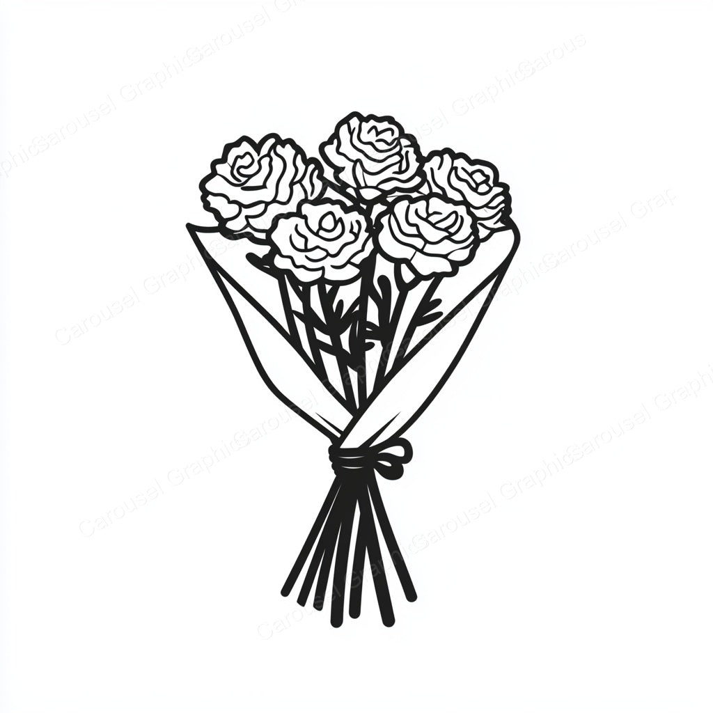 Carnation Vector Graphic preview