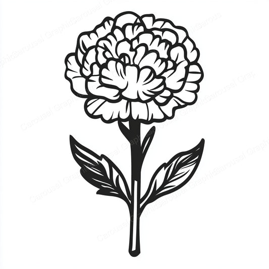 Carnation Vector Graphic preview