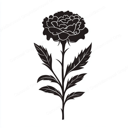 Carnation Vector Graphic preview