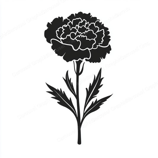Carnation Vector Graphic preview