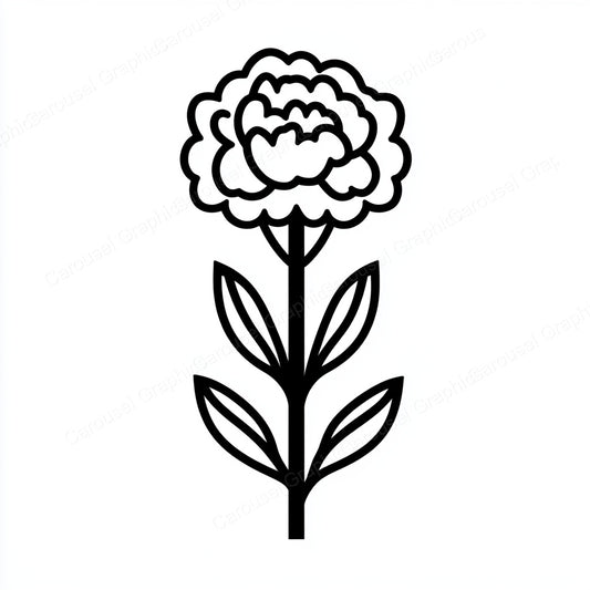 Carnation Vector Graphic preview