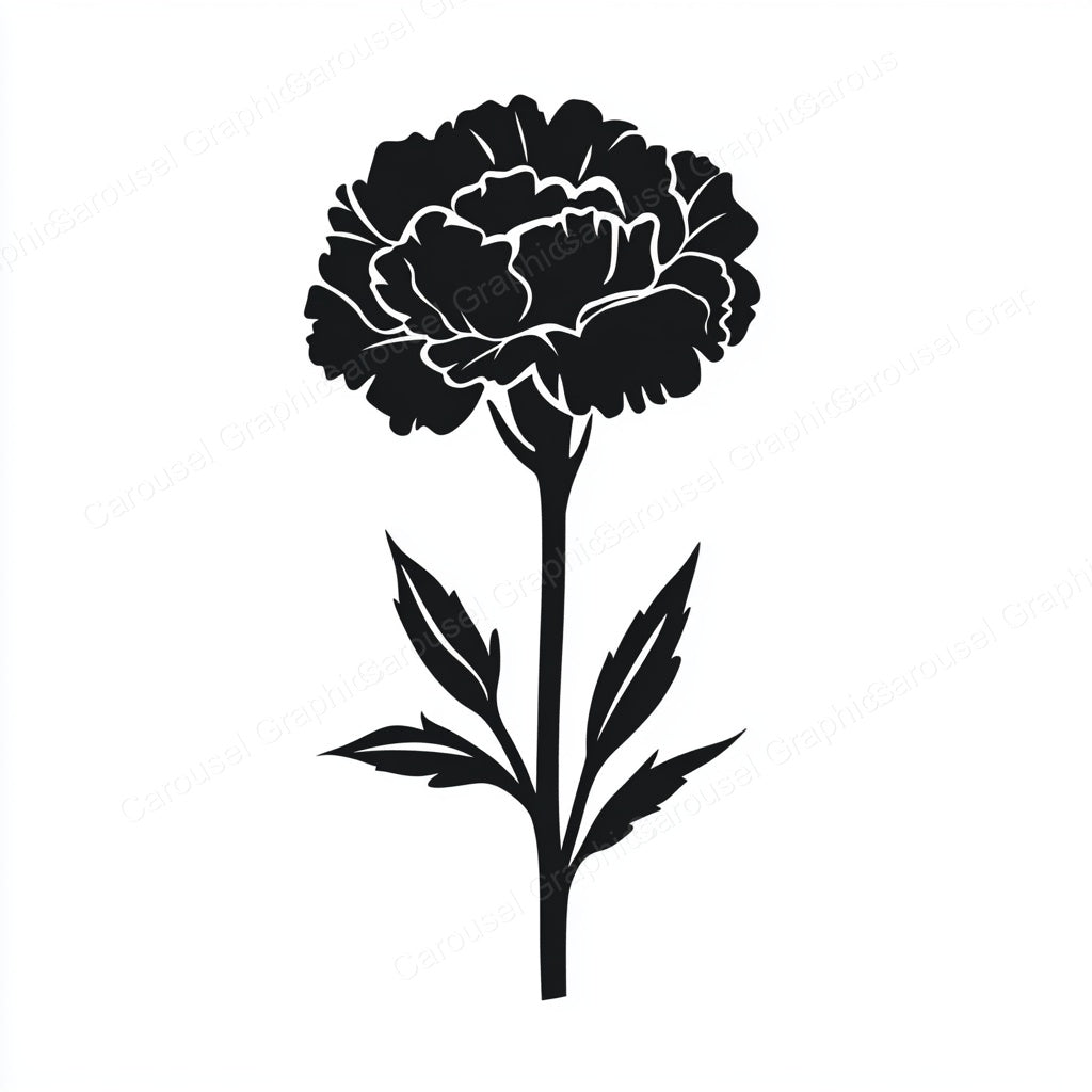 Carnation Vector Graphic preview