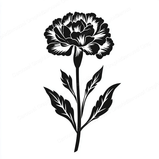 Carnation Vector Graphic preview