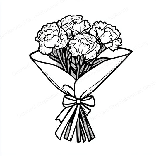 Carnation Vector Graphic preview