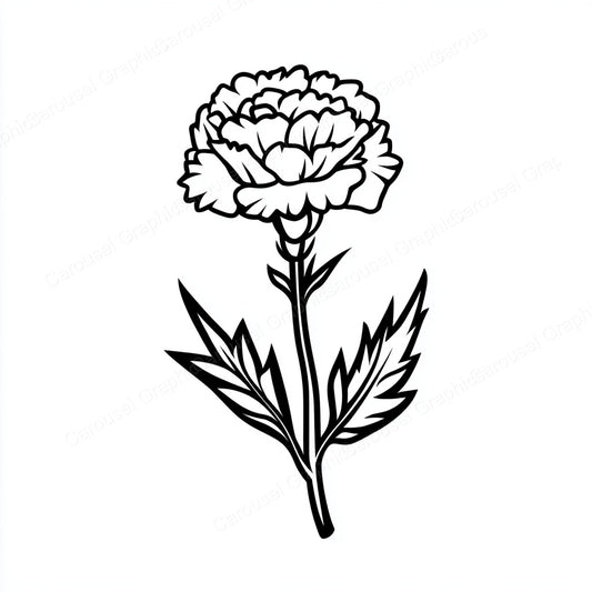 Carnation Vector Graphic preview