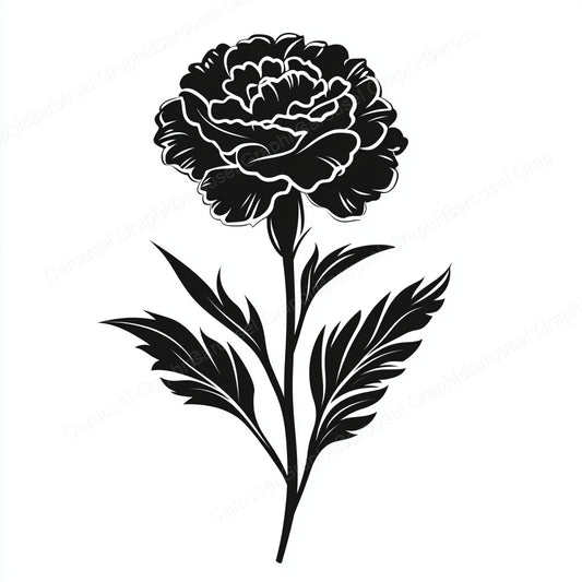 Carnation Vector Graphic preview