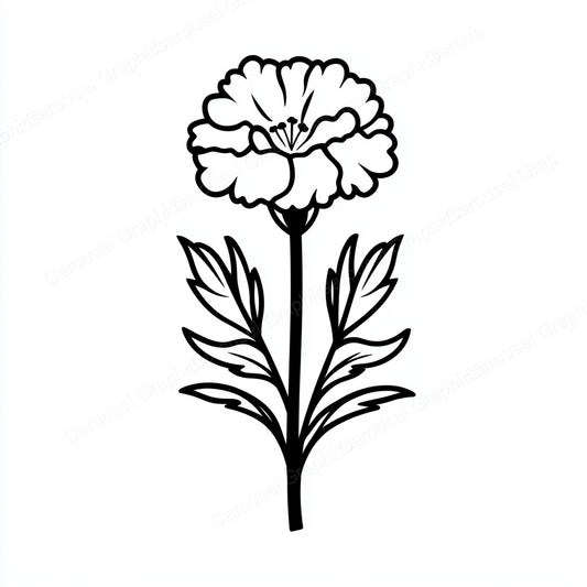 Carnation Vector Graphic preview