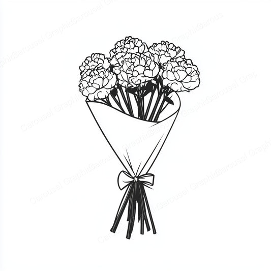 Carnation Vector Graphic preview