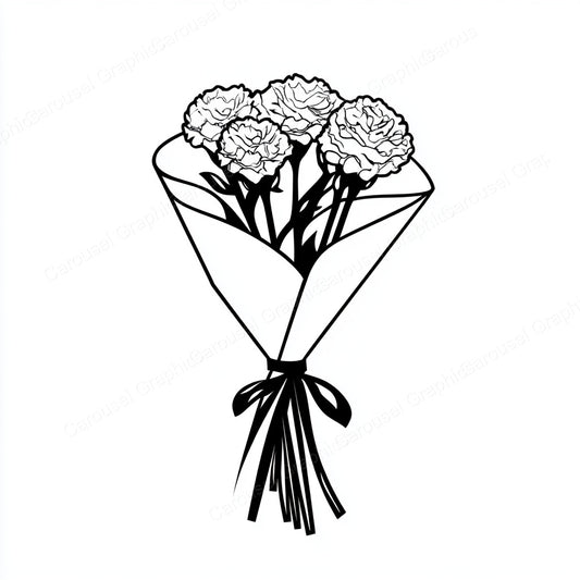 Carnation Vector Graphic preview
