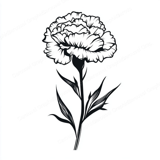 Carnation Vector Graphic preview