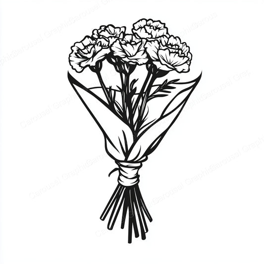 Carnation Vector Graphic preview