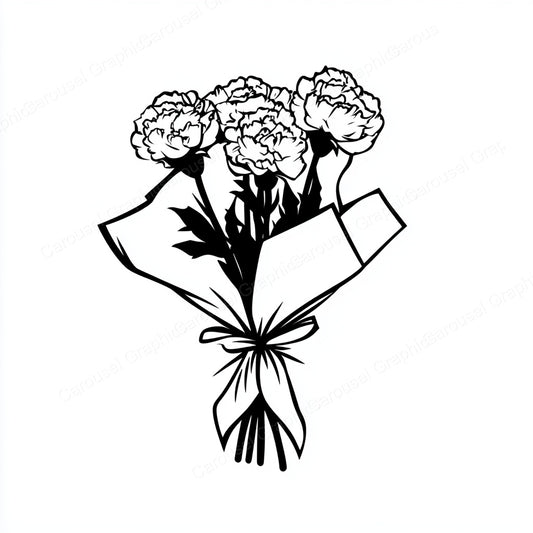 Carnation Vector Graphic preview