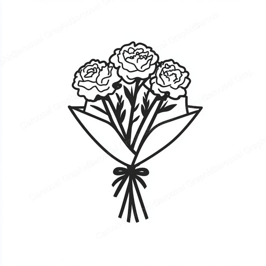 Carnation Vector Graphic preview