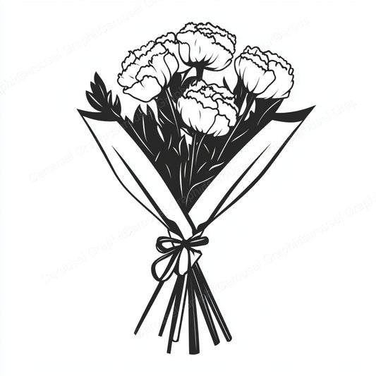Carnation Vector Graphic preview