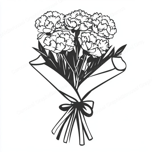 Carnation Vector Graphic preview