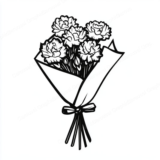 Carnation Vector Graphic preview