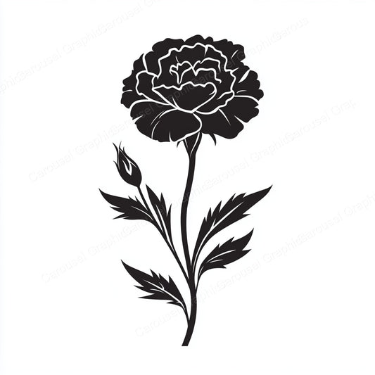 Carnation Vector Graphic preview